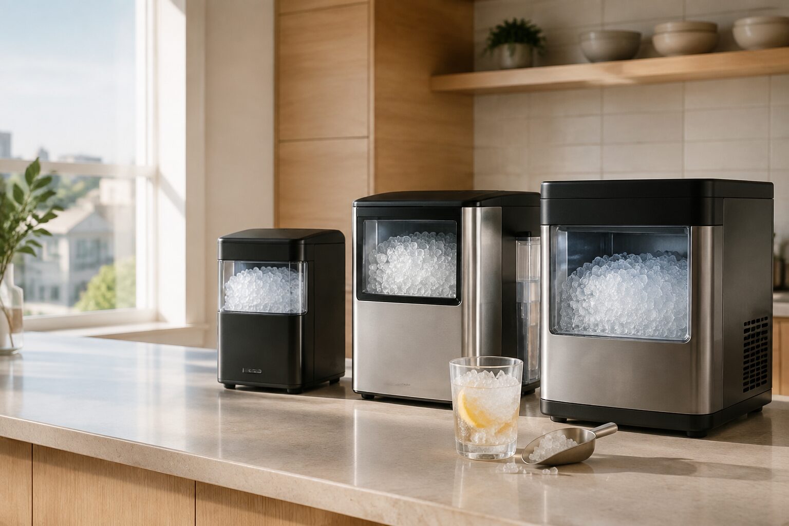 Best Countertop Nugget Ice Makers for Small and Busy Kitchens